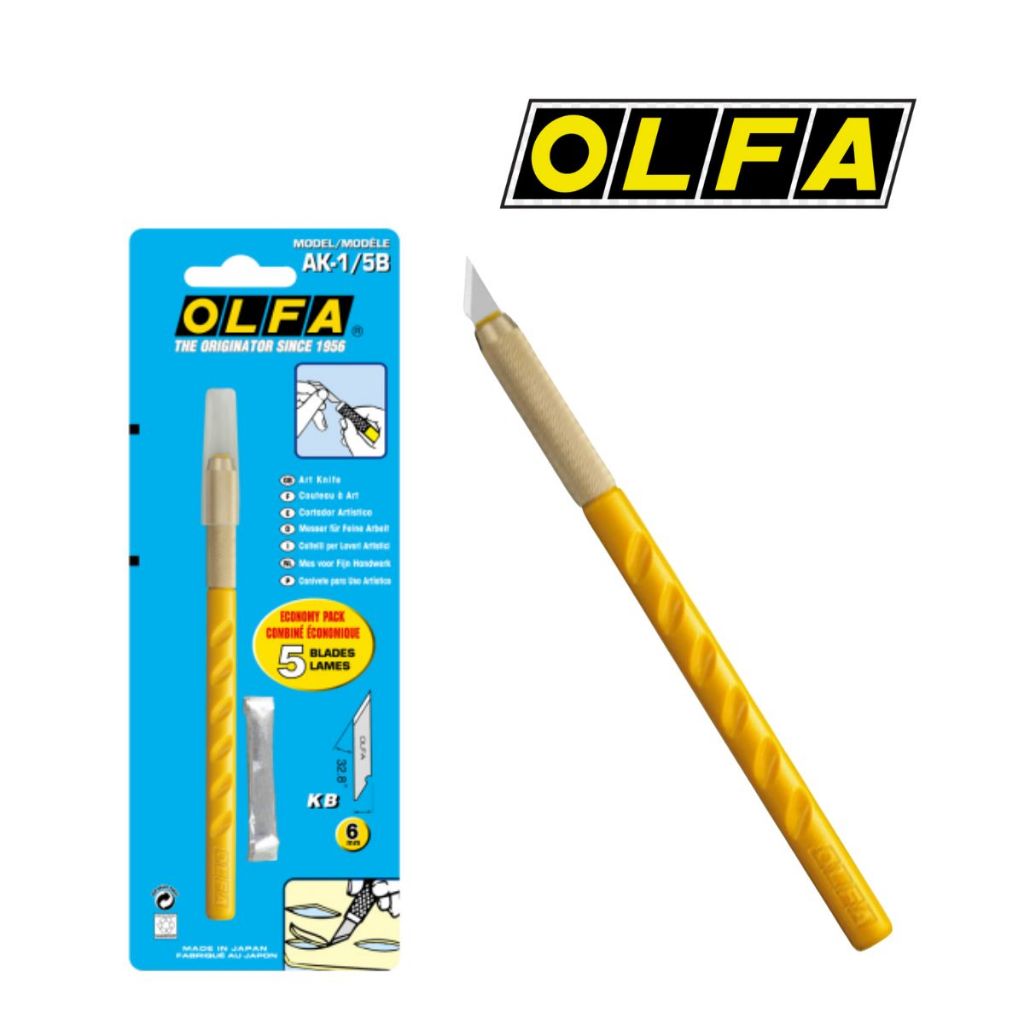 Estilete de precisão Caneta Estilete Olfa Super premium AK-1/5B