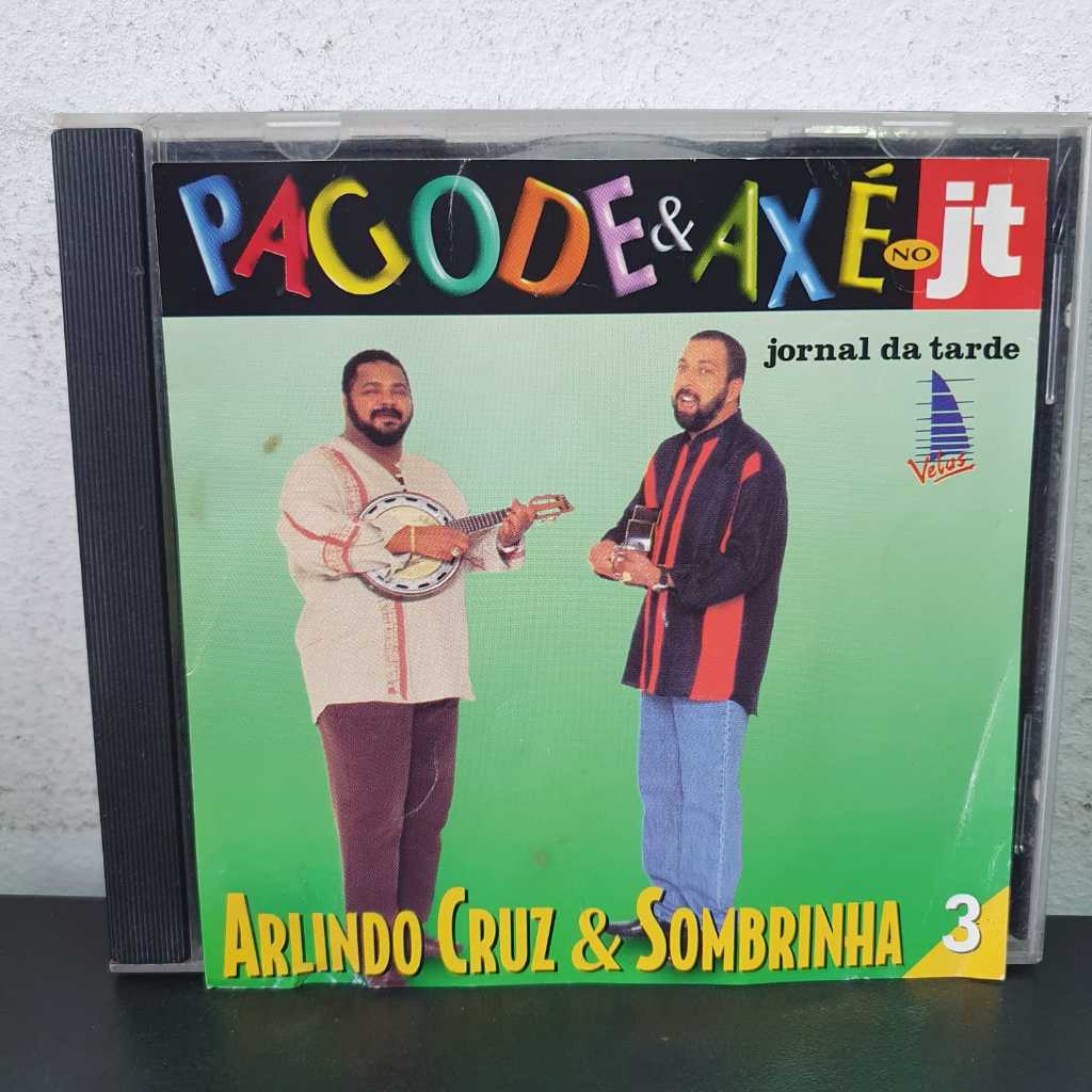 CD Arlindo Cruz & Sombrinha – Pagode & Axé no JT 3  - Original
