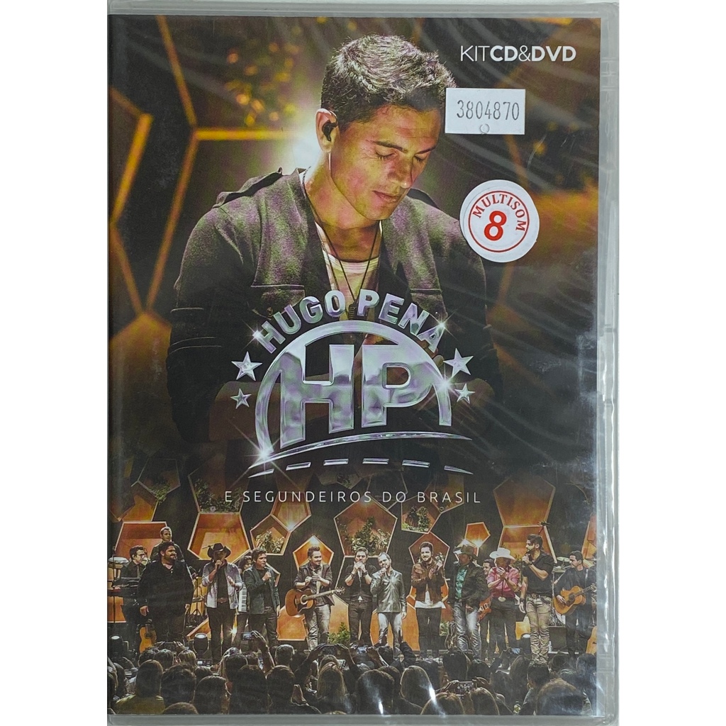 Hugo Pena – E Segundeiros do Brasil - CD + DVD Lacrado Original