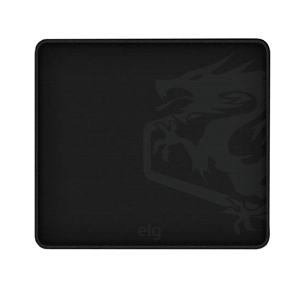 Mousepad Gamer Merak Speed, Grande 45x40cm, Borda Costurada, Base Antiderrapante, Preto, MPML, ELG em Oferta na Shopee