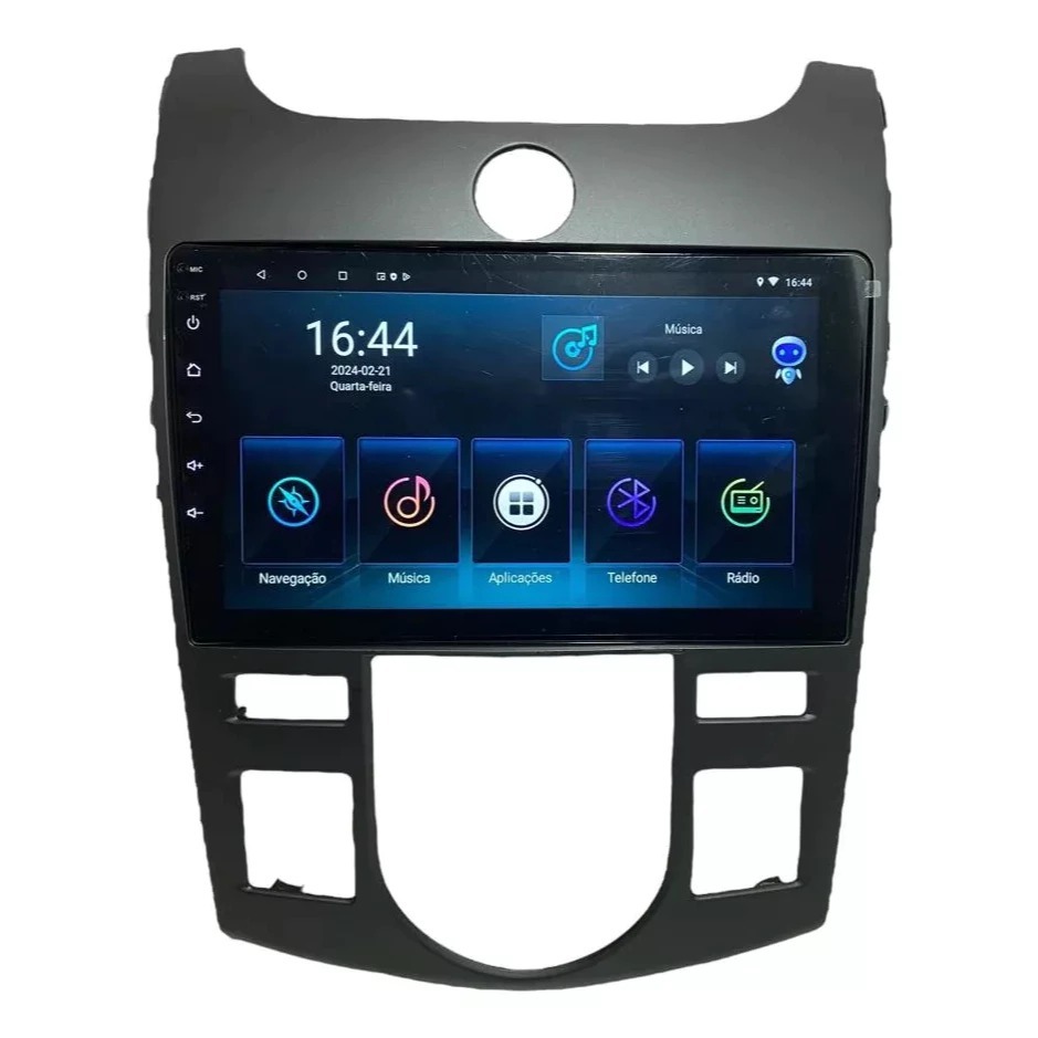 Central Multimídia Kia Cerato 2009/2010/2011/2012 Android 9 polegadas