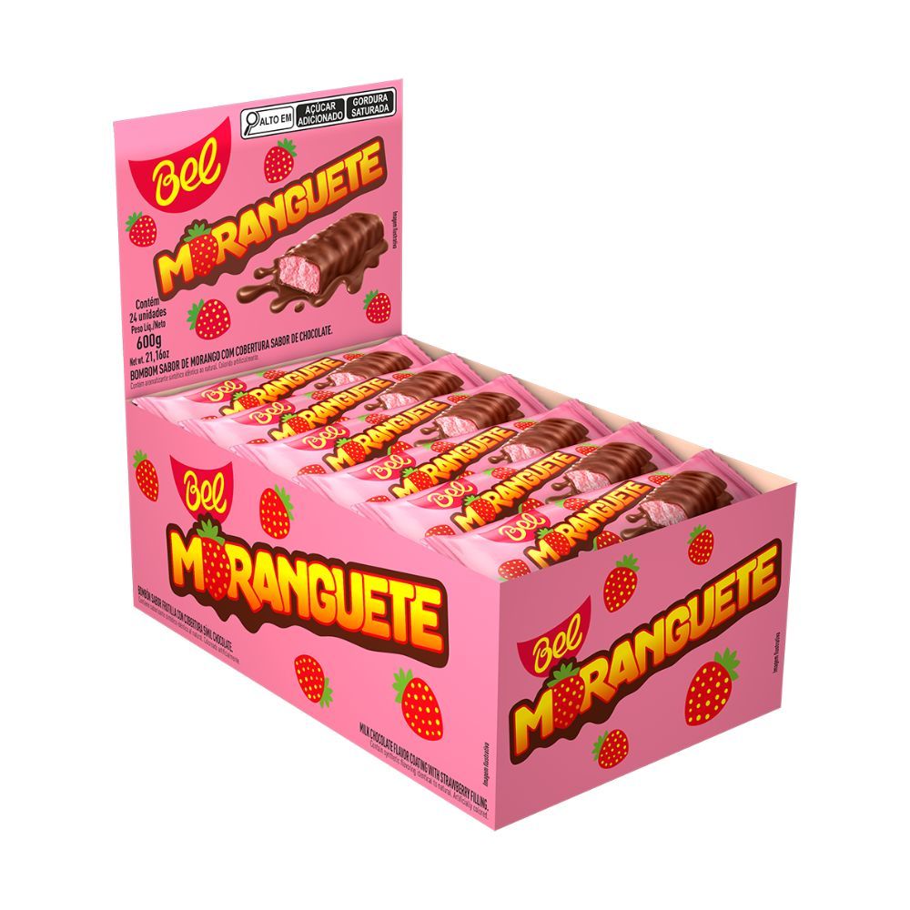 Chocolate Moranguete 25g - Comprar com Melhor Preço em Lanches