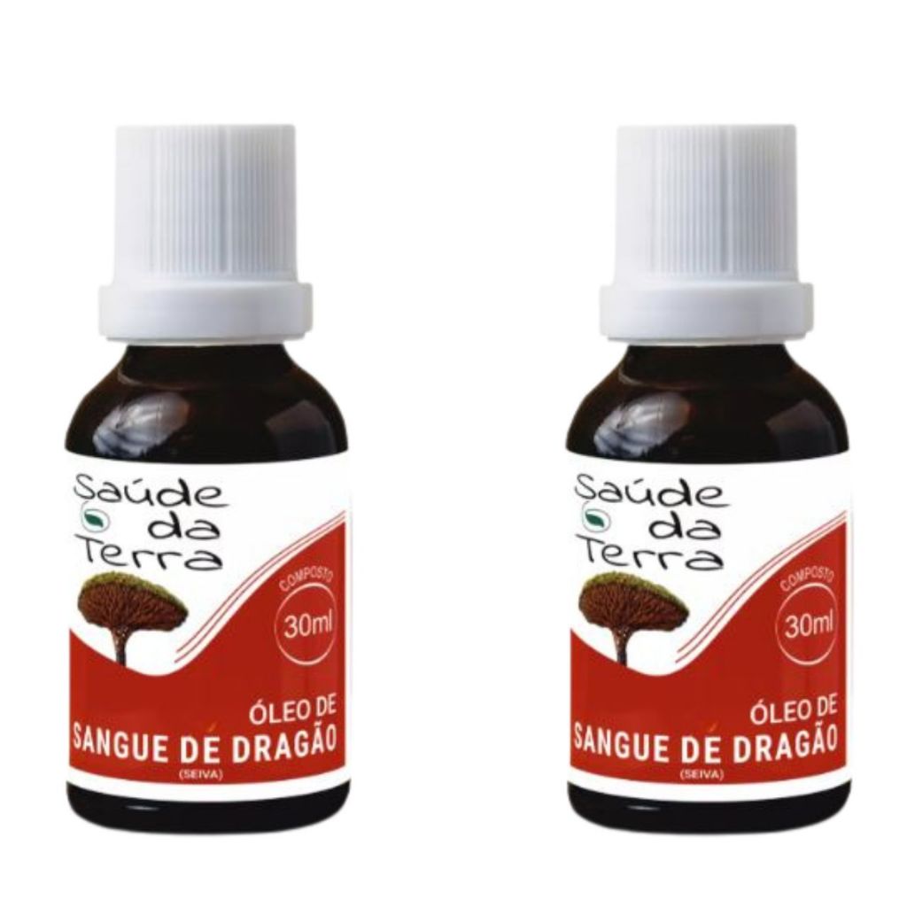 Óleo Sangue de Dragão 30 ml - Saúde da Terra - (01 a 02 Unidades)
