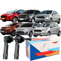 Par Terminal Direção Perfect Ford Ka Ecosport Fiesta Sedan