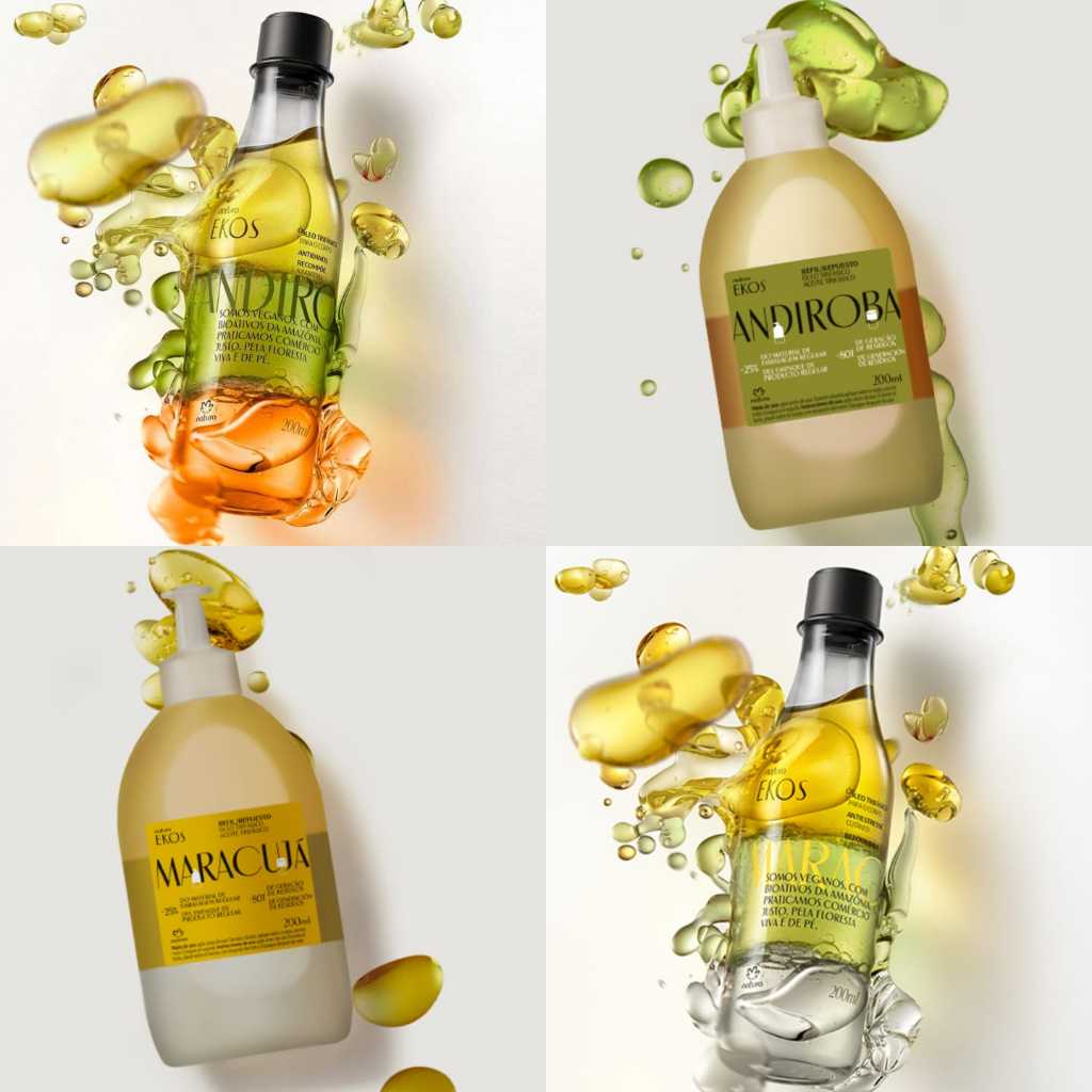 Óleo Trifásico Corporal Natura Ekos 200ml