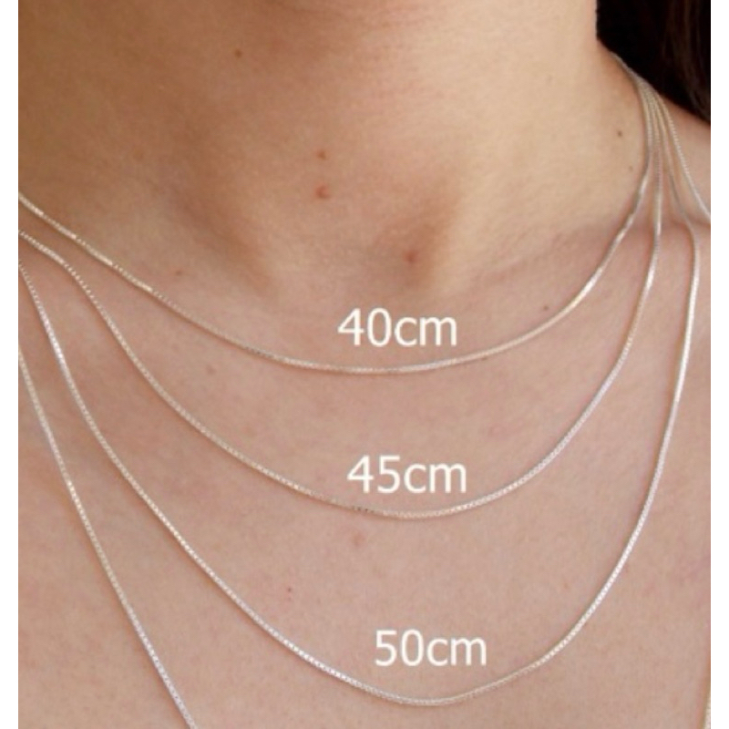 Corrente Veneziana V12 40cm - 45cm - 50cm Prata 925 Legítima em Oferta na Shopee