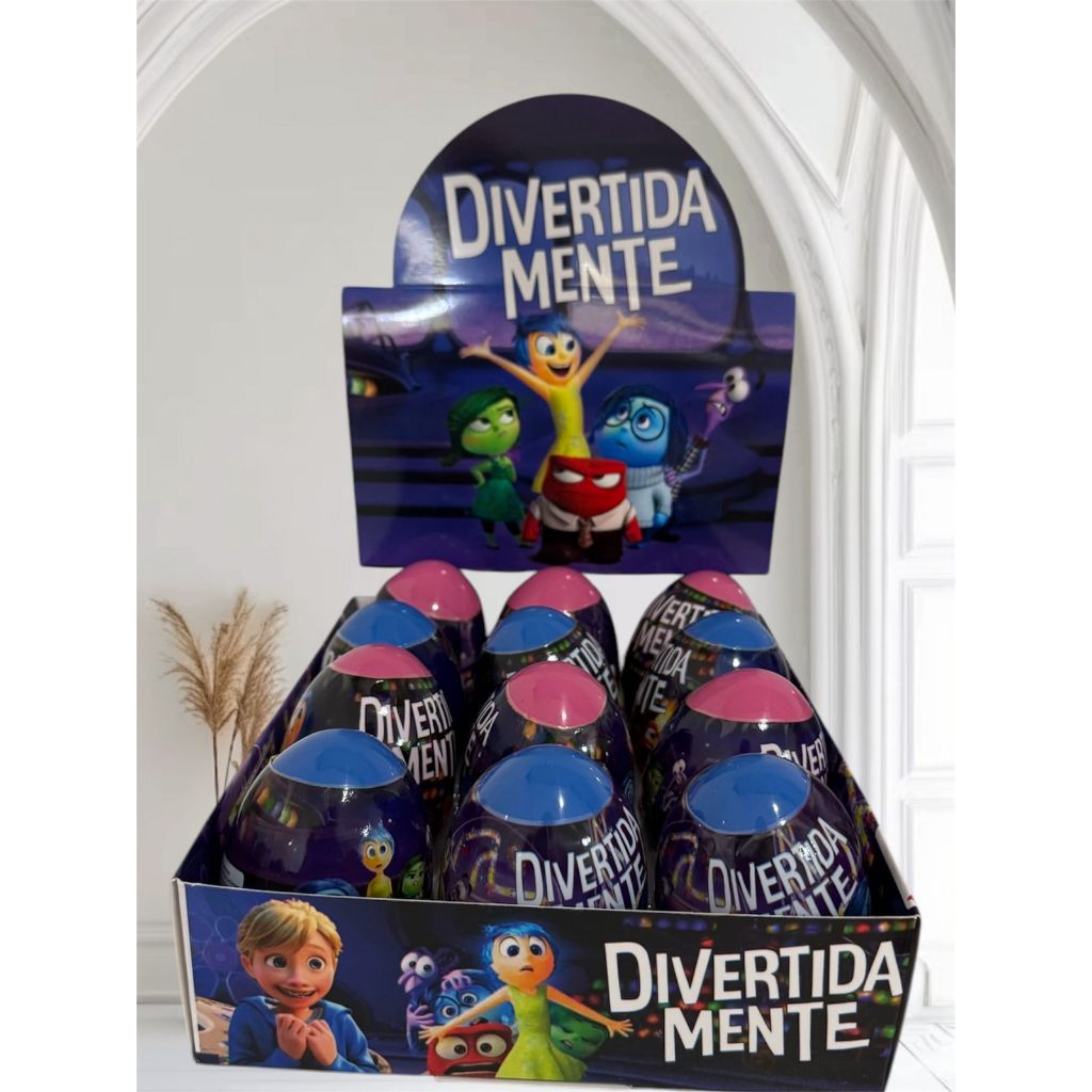 Caixa 12 Ovos Surpresa Divertidamente