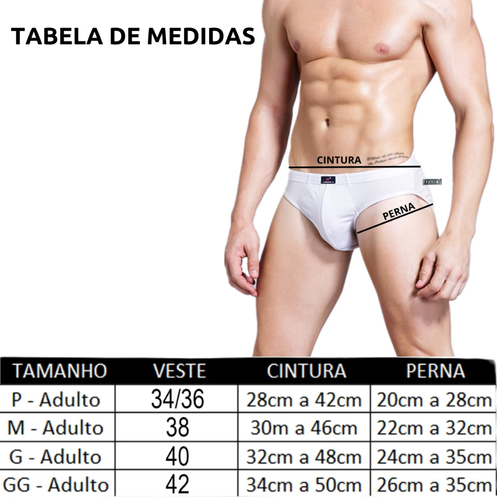 Cueca Slip Kit Com 10 Peças 100% Algodão Estilo Confortável e Respirável Tecido Macio Cores Modernas — imagem 2 de 2