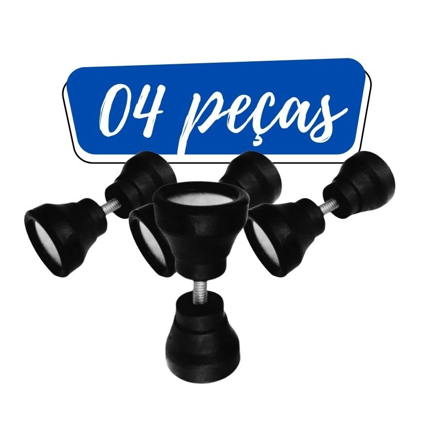 Puxador Duplo Box Acrílico, Abrigo De Pia E Portas - 04 Unidades