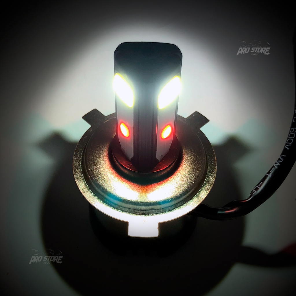 Lampada Farol Led H7 40w 3 Leds 4.000 Lumens CA / CC Com Reator compatível com TÉNÉRÉ 250 Todas... — imagem 2 de 2