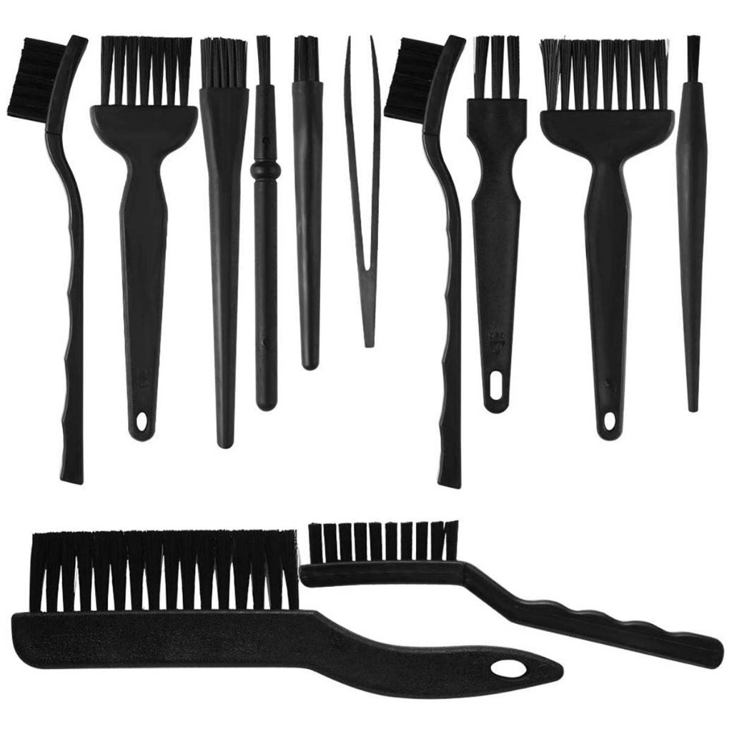 Kit de escovas antiestáticas, escovas multiestáticas, limpador de teclado de computador