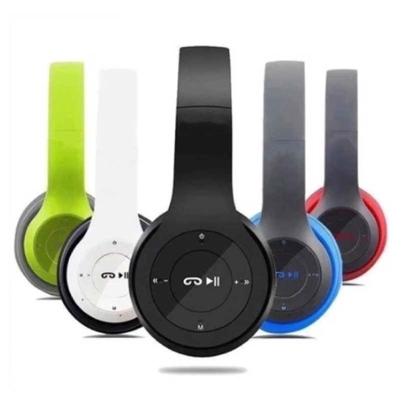 Fone P47 Headphone Sem Fio Estéreo Redução de Ruídos Bluetooth 5.0 Universal