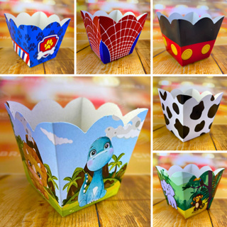 10~30 CACHEPÔ DECORATIVO VARIOS TEMAS, FESTAS, DECORAÇÃO 9x7x7 em Oferta na Shopee