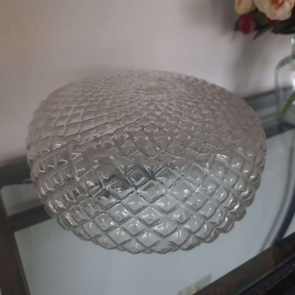 Cúpula para luminária antiga ou lustre antigo ou abajour antigo