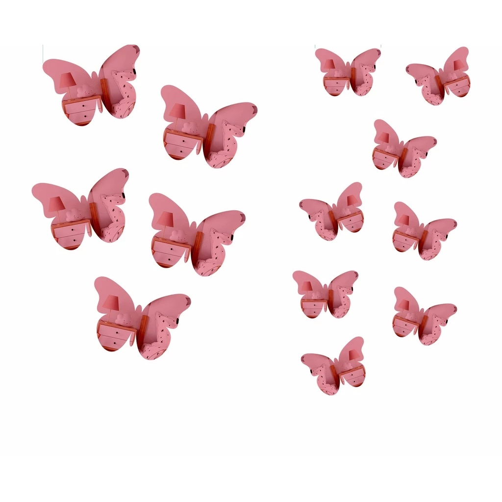 Kit 20 Borboletas Decorativas Acrílico Espelhado em Oferta na Shopee