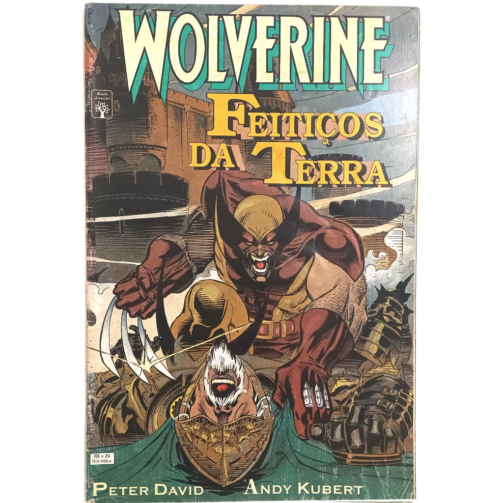 Wolverine: Feitiços da Terra. Abril-1994
