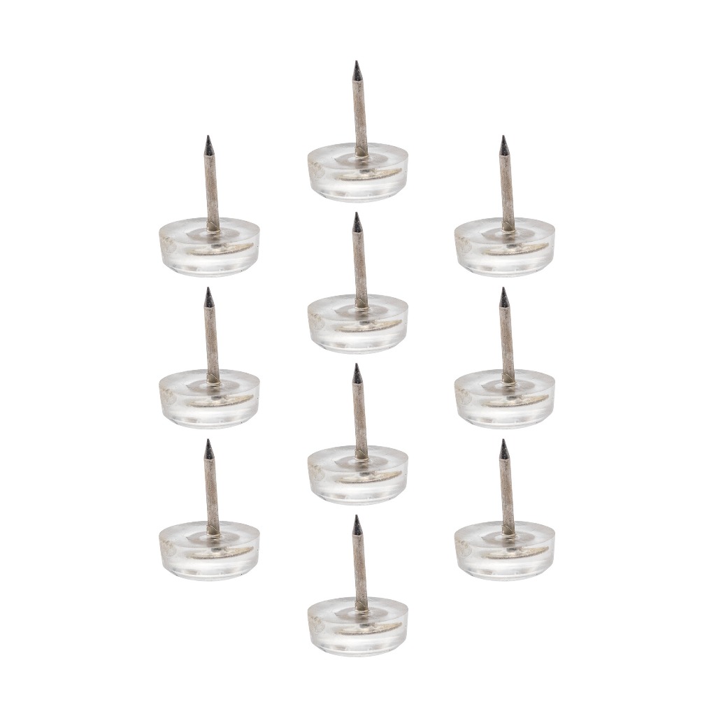 24 Sapatas Com Prego Pé Deslizante De Nivelar Móveis Mesa 16mm