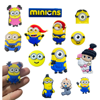 04 a 10 Pins/Bottons Emborrachados Para Babuche- Minions em Oferta na Shopee