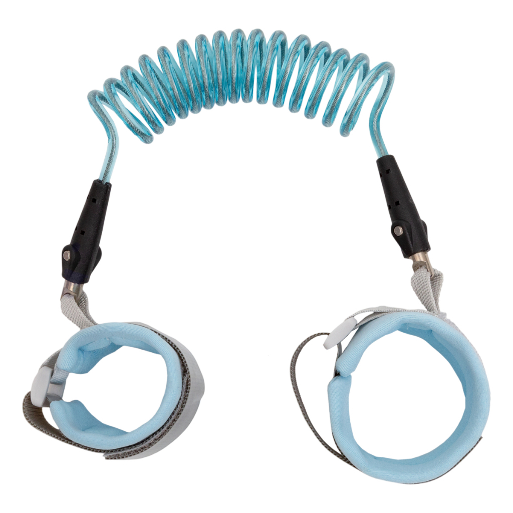 Cordão de Segurança para Pulso - Azul Turquesa - Buba - 1,5 metro de comprimento