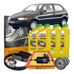 Kit Revisão Fiat Palio / Siena 1.0 Mpi Fiasa Correia e Óleo