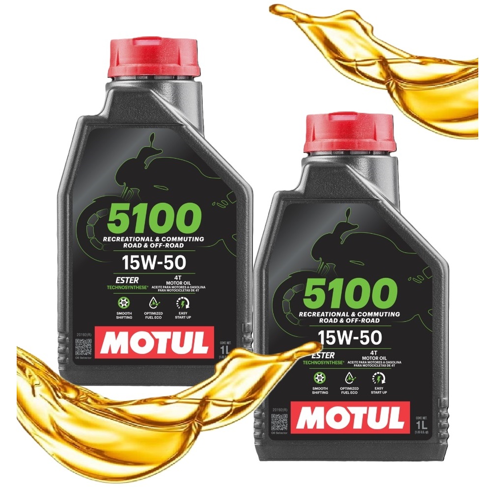 Óleo Motul 5100 15w50 Semissintético 4 Tempos (2 Litros) em Oferta na Shopee