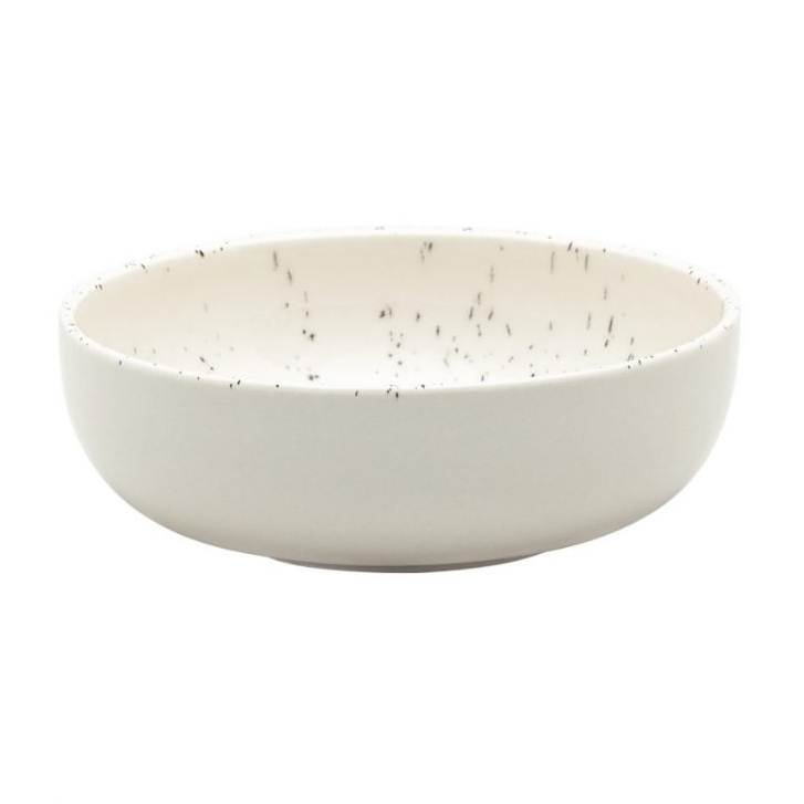 Jogo 6 Tigelas Branca Flat Chuvisco Cumbuca Bowl Caldos Sopa Cereais 600ml Oxford - Home & Living
