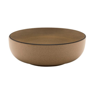 Jogo 6 Tigelas de Sopa Flat Ocre Cumbuca Bowl Caldos Cereais 600ml Oxford