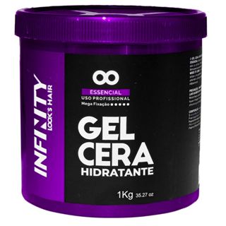 GEL CERA INFINITY LOOKS HAIR DE 1KG - 500G - 300G em Oferta na Shopee