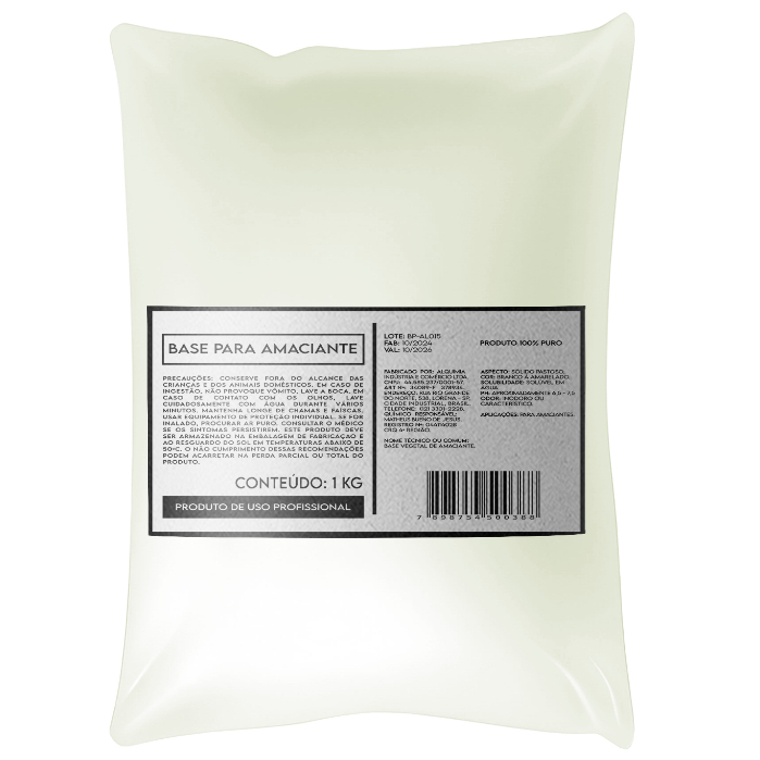 Base Para Fazer Amaciante de Roupas Super Concentrada - 1kg Rende até 40 Litros