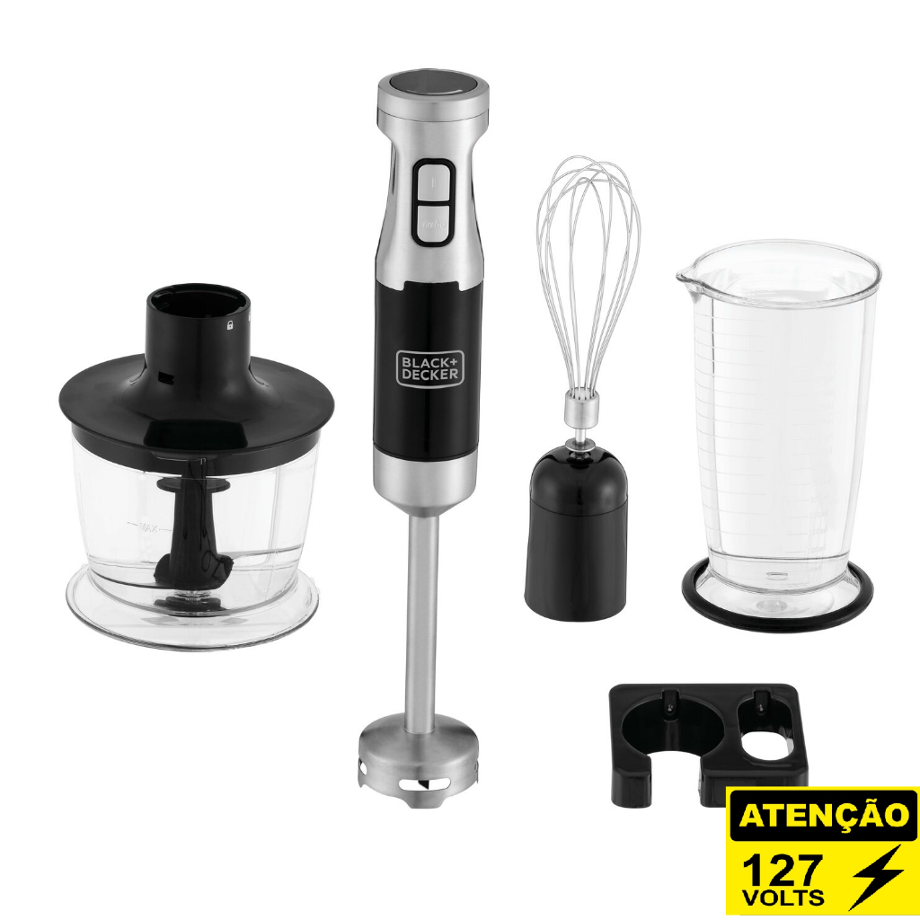 Mixer 3 em 1 Black + Decker Fusion Mix Mk600 600w - 127v