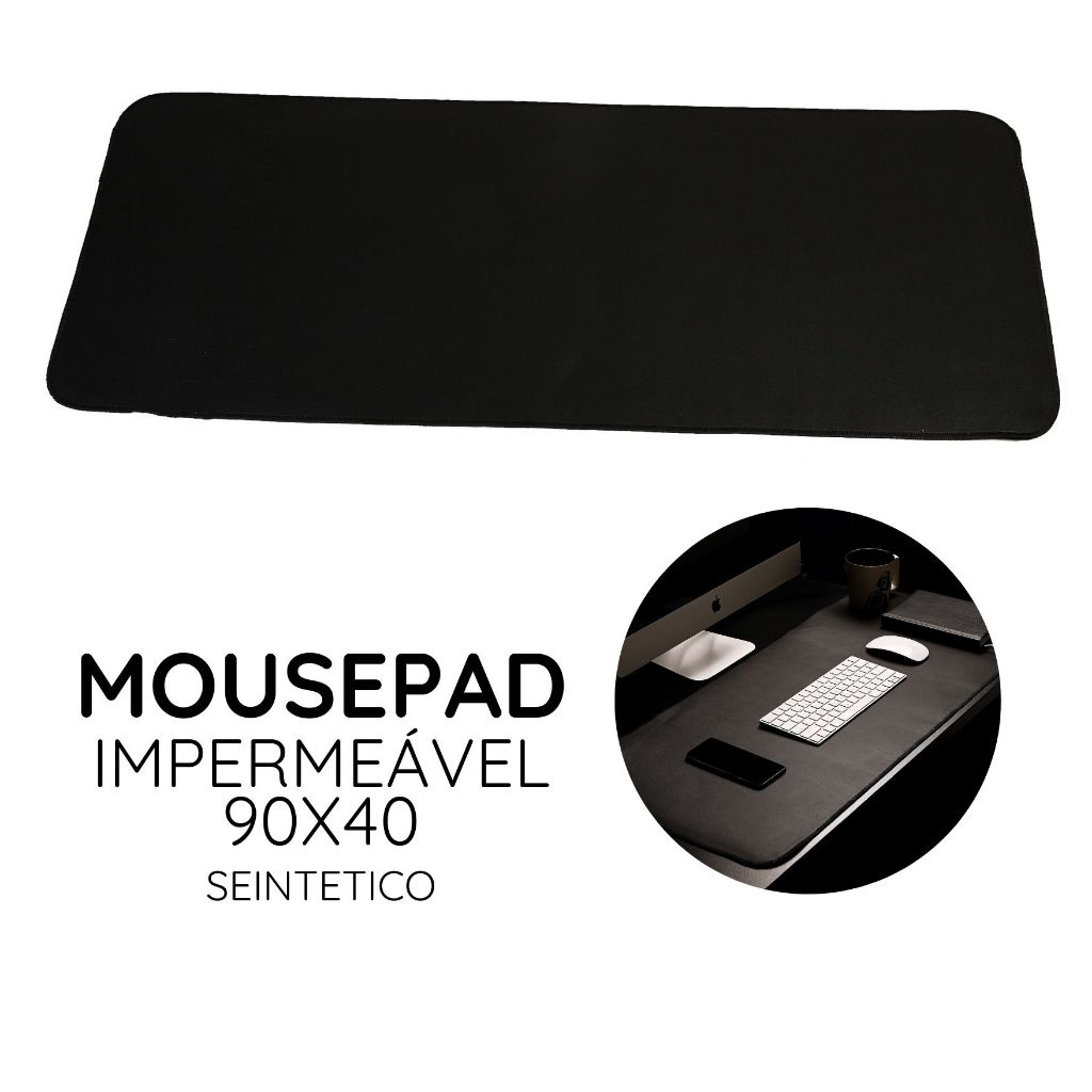 Mouse Pad 90x40 para Gamers e Profissionais  Design Exclusivo com Bordas Costuradas Envio rápido