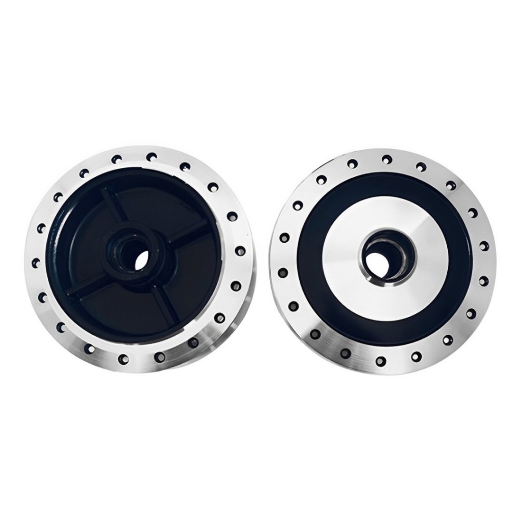 Par Cubo Honda Cg Titan 150 Fan 150 Start 04/13 Tambor Preto Diamantado
