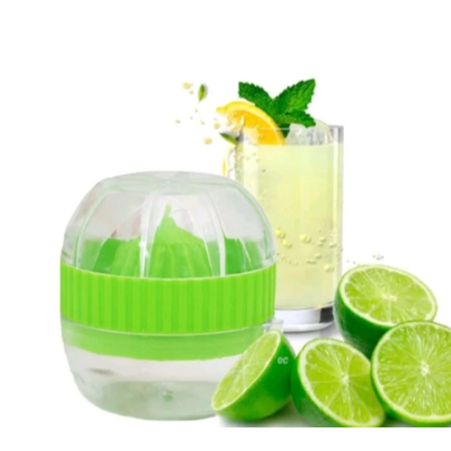 Mini Espremedor De Limão e Laranja em Acrílico Com Reservatório Para Suco 100ml