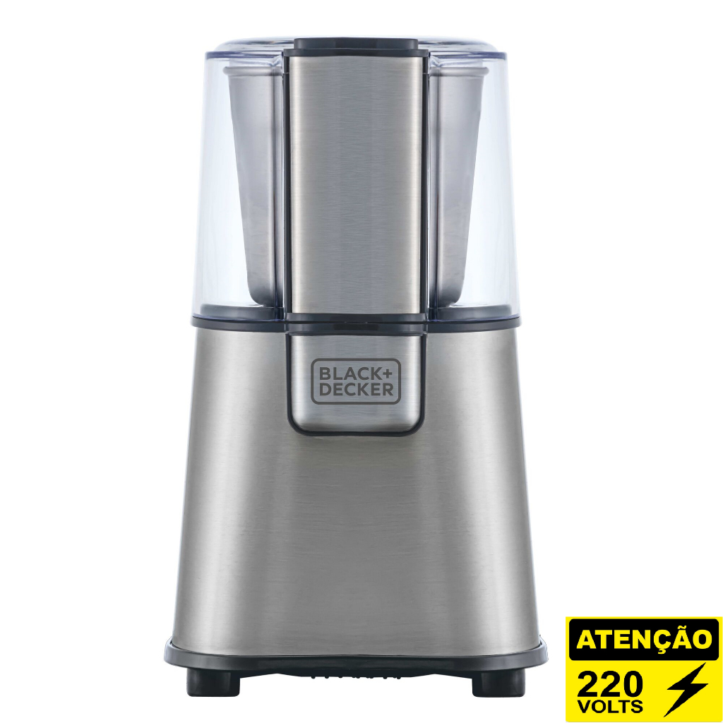 Moedor De Café Elétrico MG200 Black Decker Em Inox - 220V