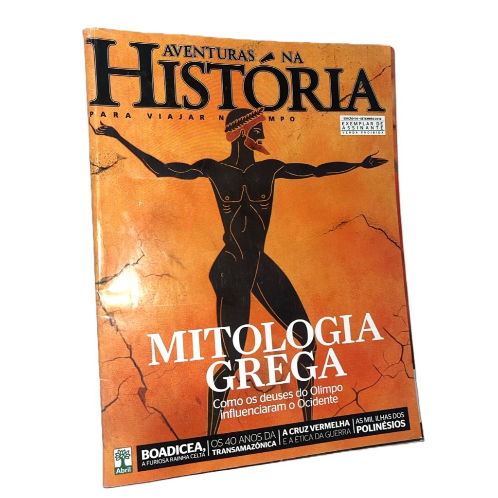 Revista Aventuras Na História Mitologia Grega Setembro 2012