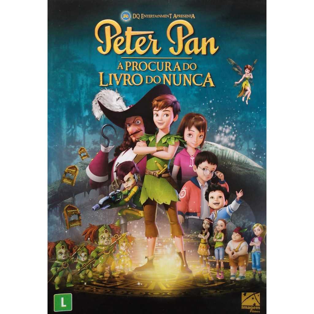Peter Pan A Procura Do Livro Do Nunca Dvd 2018