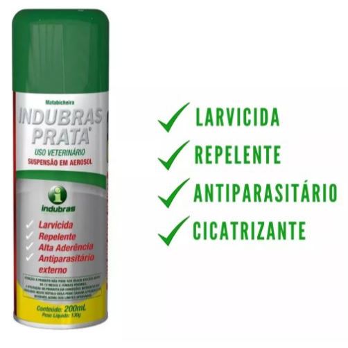 Mata Bicheira Prata Repelente E Cicatrizante 200 Ml em Oferta na Shopee
