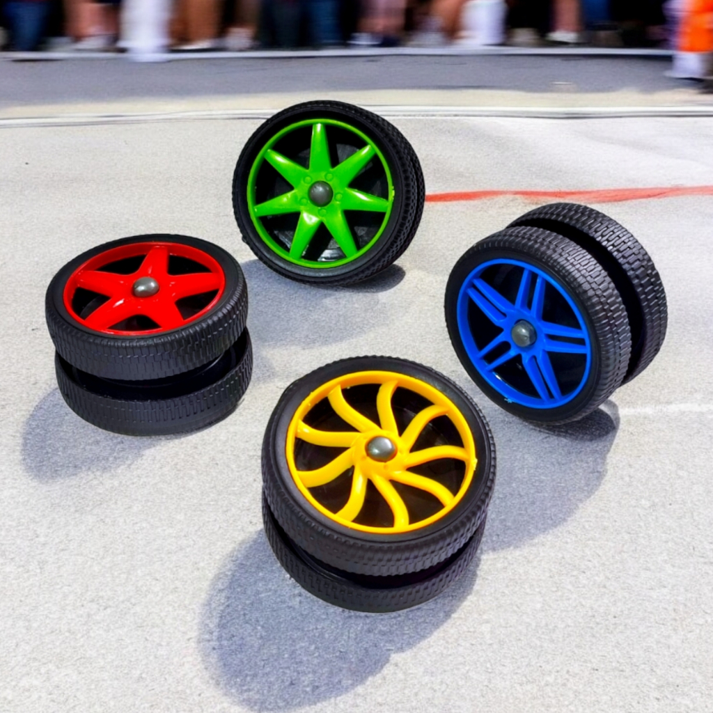 Super Yo-yo Ioiô Roda de Carrinho de Corrida Brinquedo Infantil Colorido Divertido
