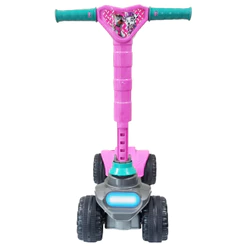 Patinete Rosa Menina 4 Rodas - Design Encantador e Certificação Inmetro para Total Segurança! QUEEN SHOP
