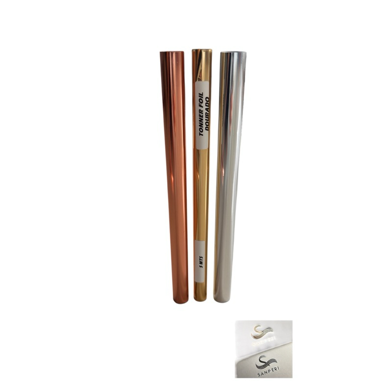 Foil Impressão Laser 5m x 21cm Tonner Foil Para Impressão Digital em Oferta na Shopee