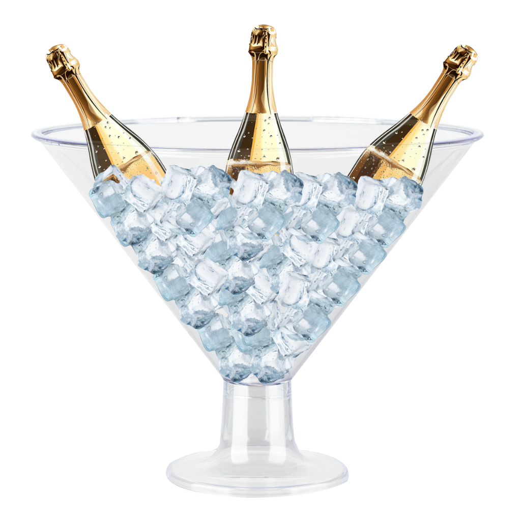 Kit 5 Taças Martini Grande - 2 Litros - Taça Para Bebida Taça Para Gelo em Oferta na Shopee