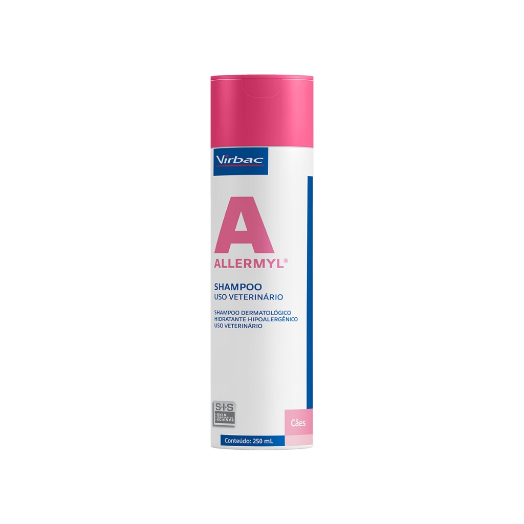 Shampoo Hidratante Allermyl Glyco 250ml Animais Alérgicos em Oferta na Shopee