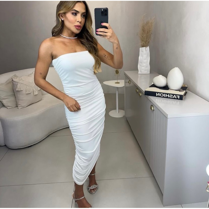 VESTIDO BRANCO FIM DE ANO