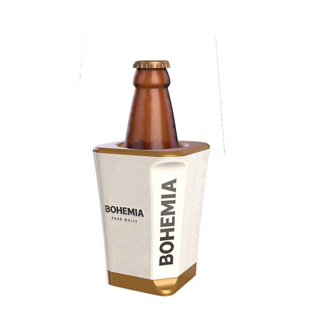 Cervegela Bohemia, Suporte para Cerveja  600ml - Ruvolo em Oferta na Shopee