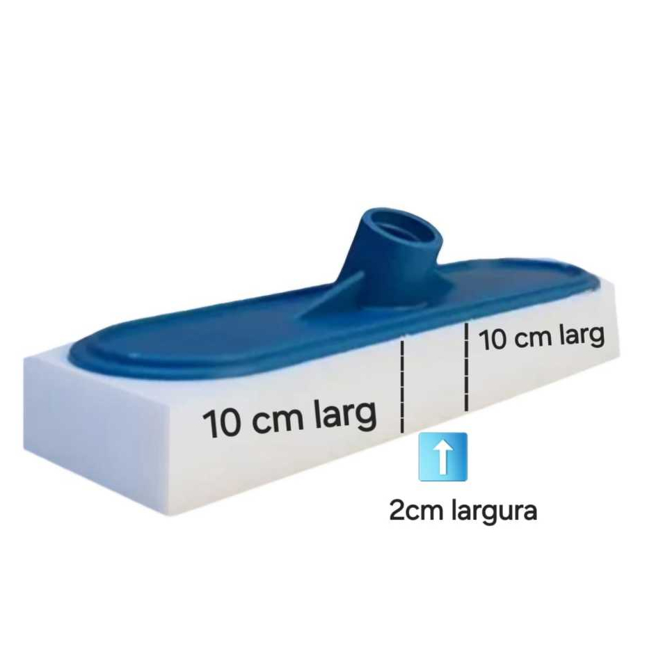 Kit 4 Esfregão Limpa Piso para Rodo com Esponja Mágica Espuma de Limpeza Geral — imagem 2 de 2