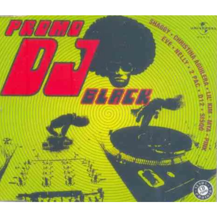 Cd Promo Universal Music Dj Black ( Otimo Estado)