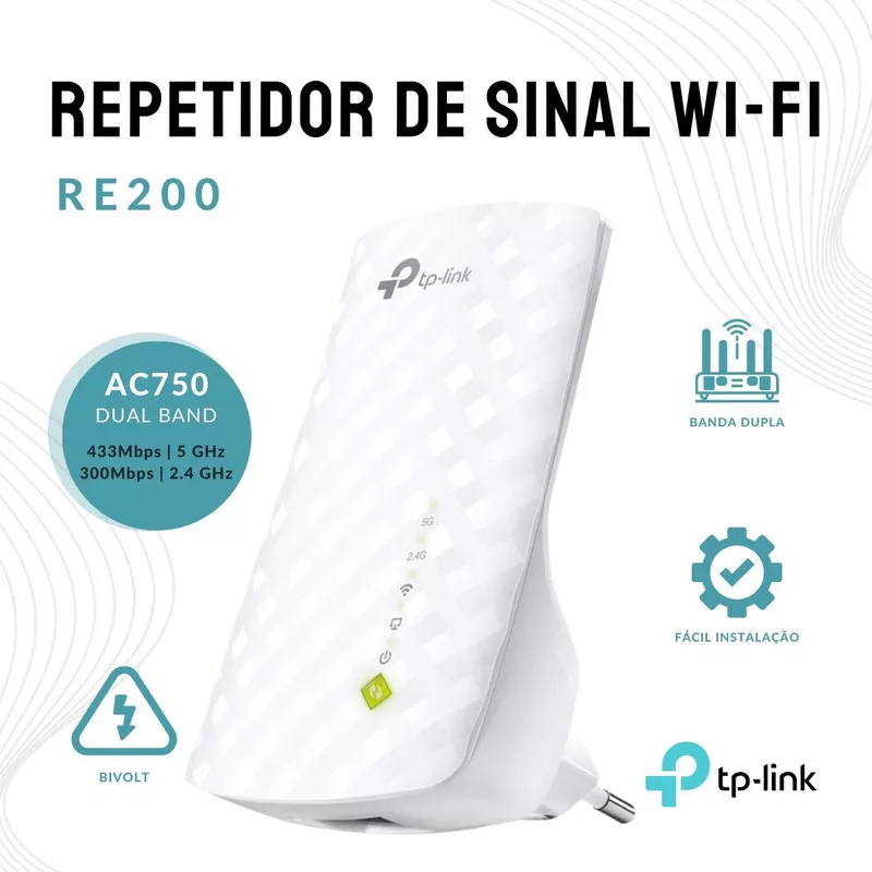 Repetidor Sinal Tp Link: Onde Comprar | BuscaProdutos