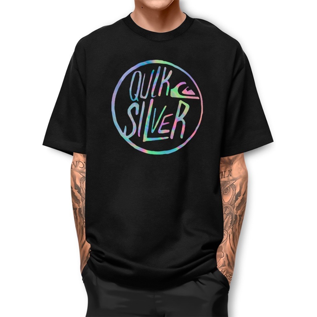 Camiseta Quiksilver Colorido Cromo Camisa premium MPF