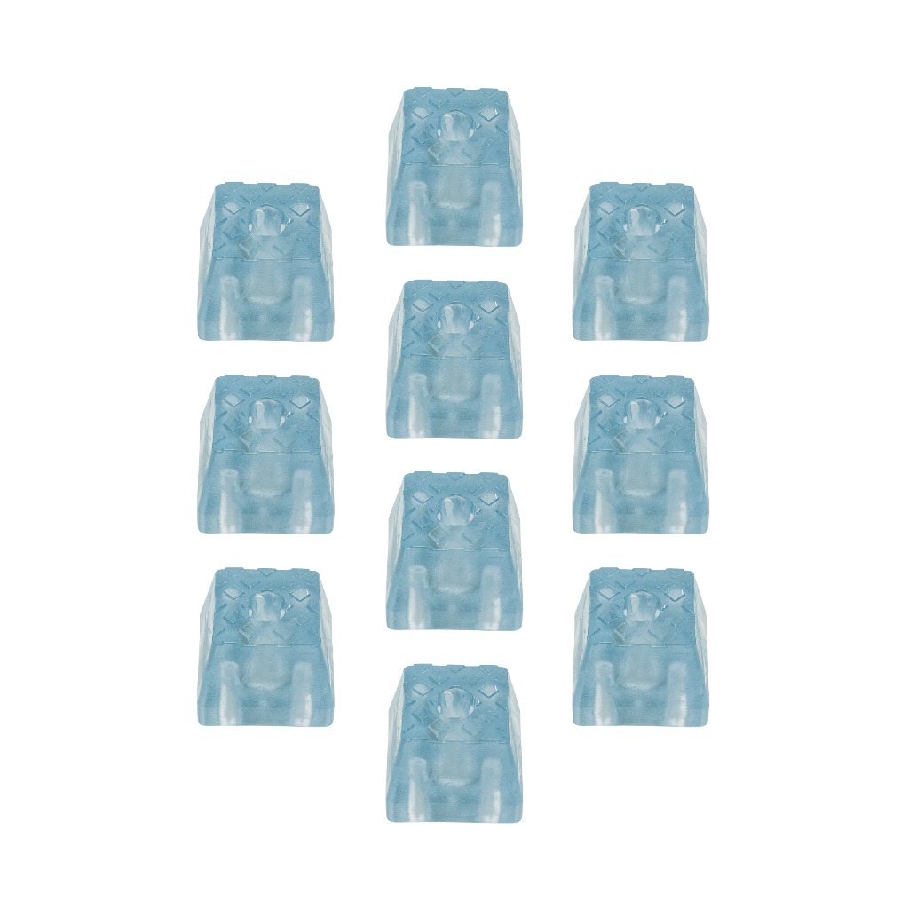 Kit 10 Ponteira Resistente Moveis Quadrada De Silicone 38x38mm