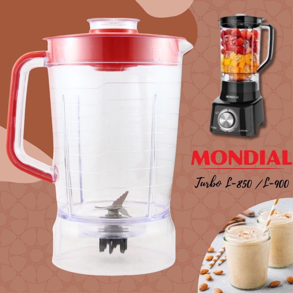 Copo Liquidificador Mondial Turbo L-850 L-900 Acrílico